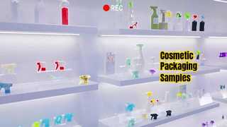 কসমেটিক প্যাকেজিং কারখানার নমুনা ঘর
