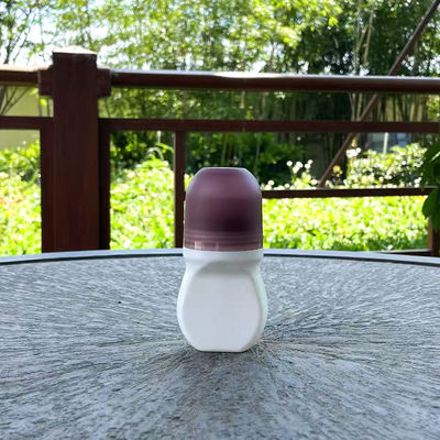 কেনা Plastic 75ml Refillable Roll On Bottle Empty Essential Oil Perfume Container PP ball roller bottle online manufacture