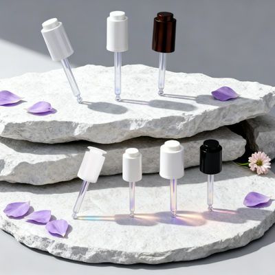 অত্যাবশ্যকীয় তেল এবং পারফিউমের জন্য লোগো প্রিন্টিং সহ কাস্টমাইজড 15ml/30ML/50ML ড্রপার বোতল